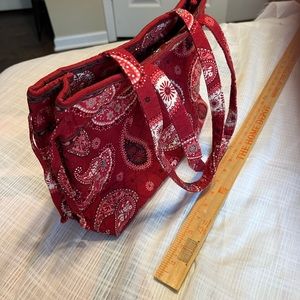 Red Vera Bradley bag